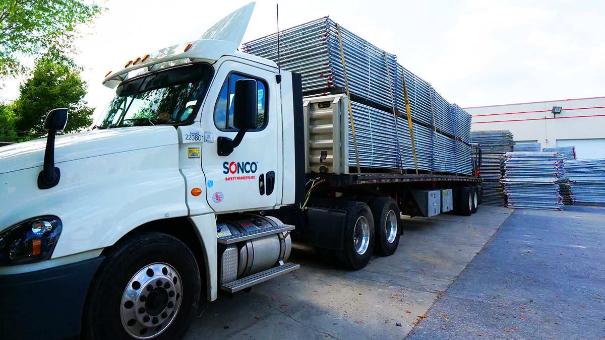 Pickup Process for Temporary Fence Rental Companies