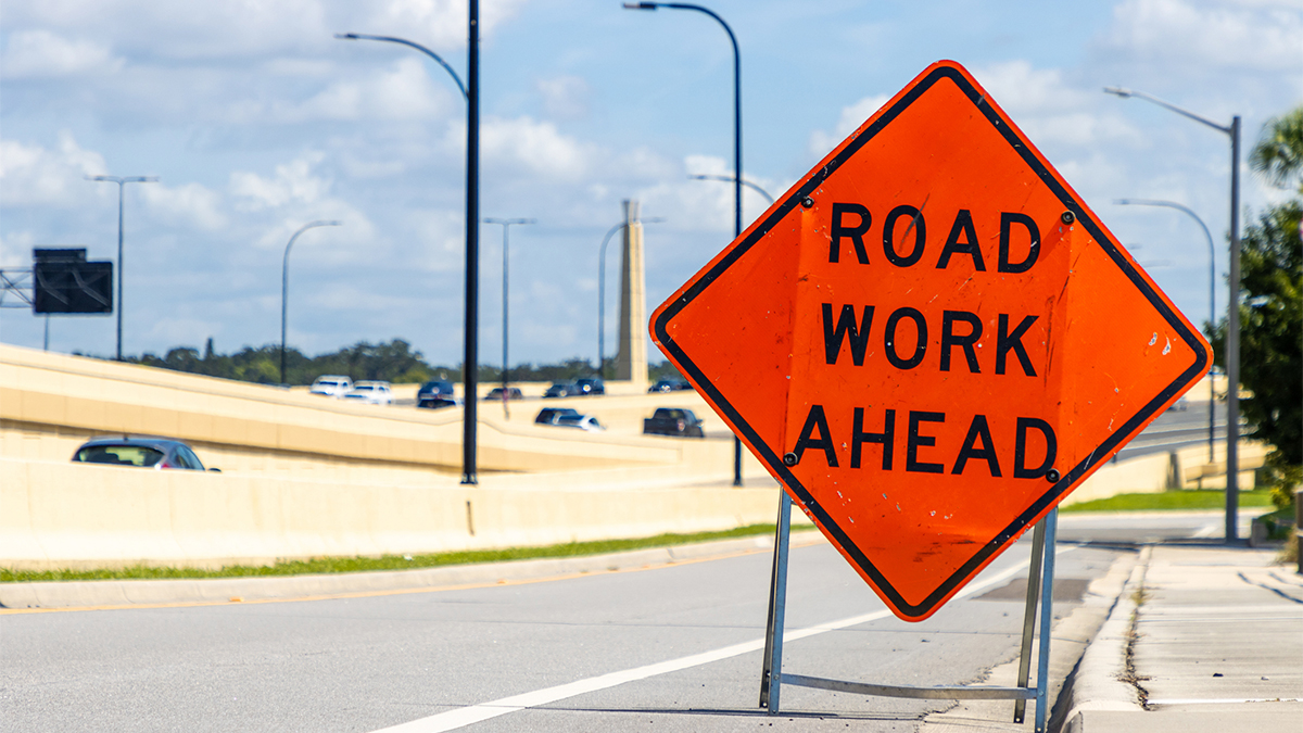 The Meaning of Temporary Road Signs