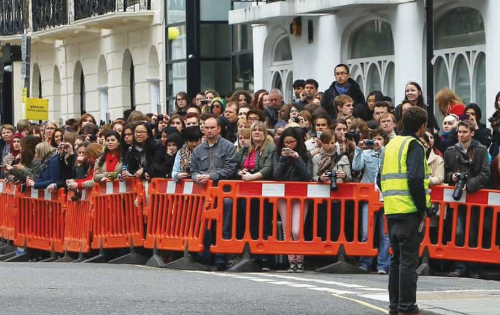 Protect People & Create Safe Foot Paths With Plastic Barricades