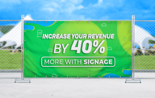 Fence Rental Companies Boost Profit With Custom Signs
