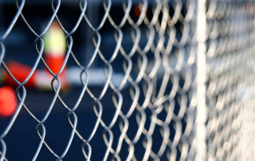 Laced Chain-Link: Temp Fence for the Long Haul