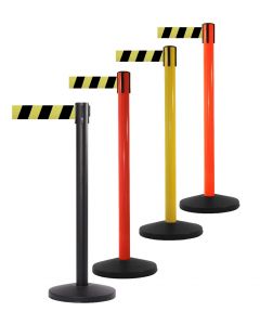 Heavy Duty Post w/ 35'L Belt | Multiple Options Available
