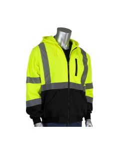 Class 3 High-Vis Hooded Safety Sweatshirt