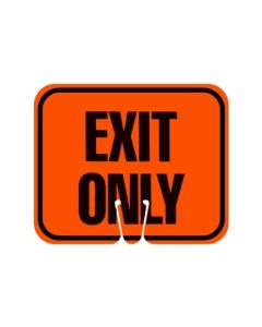 Cone Signs | Double-Sided