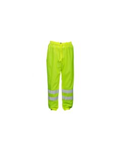 drawstring-waist-mesh-pants-lime-front