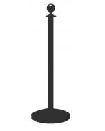 Ball Top Stainless Steel Stanchion Post w/ Slopped Base