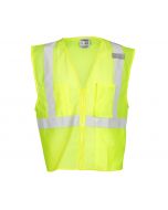 3-Pocket Zipper Mesh Safety Vest
