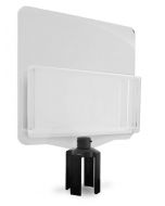 Two Pocket Literature Holder