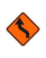 reverse-curve-left-(rus)-roll-up-sign-orange-traffic-sign-prod-front-part-ss-p-3