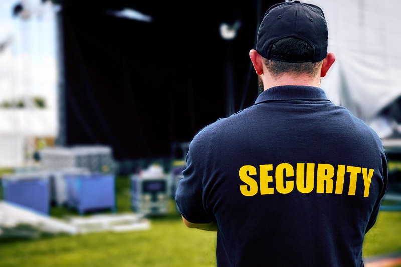 security guards at event