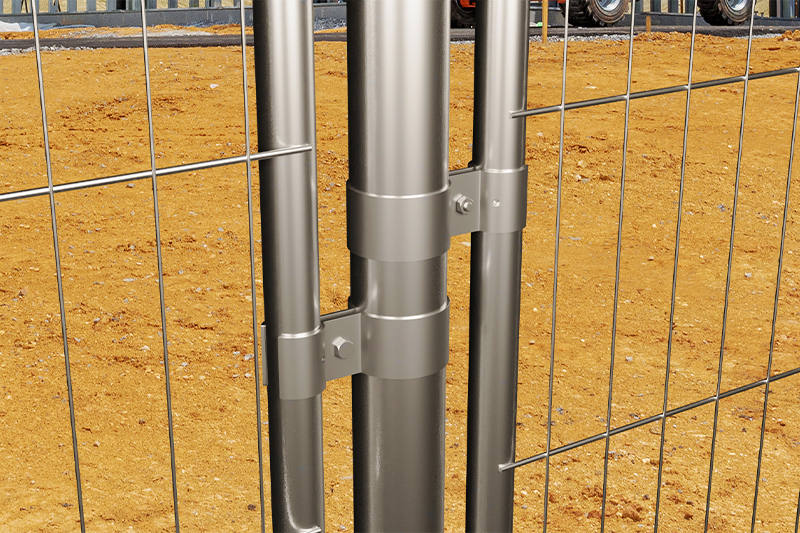post-driven fence