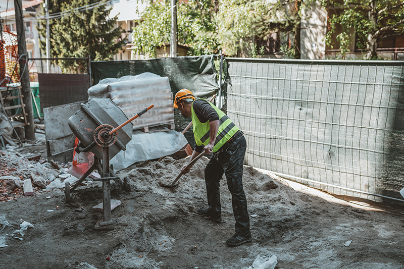 construction temporary fence