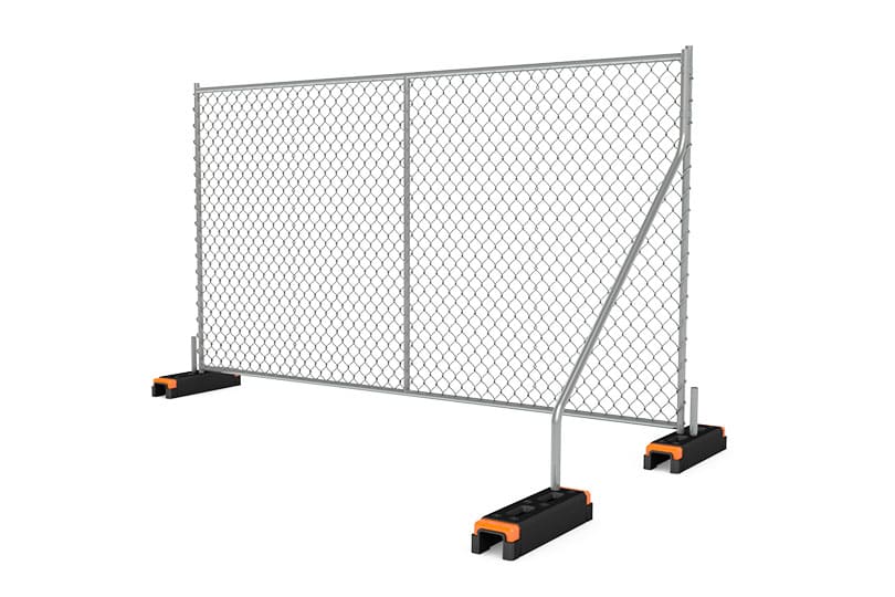 temporary fence brace