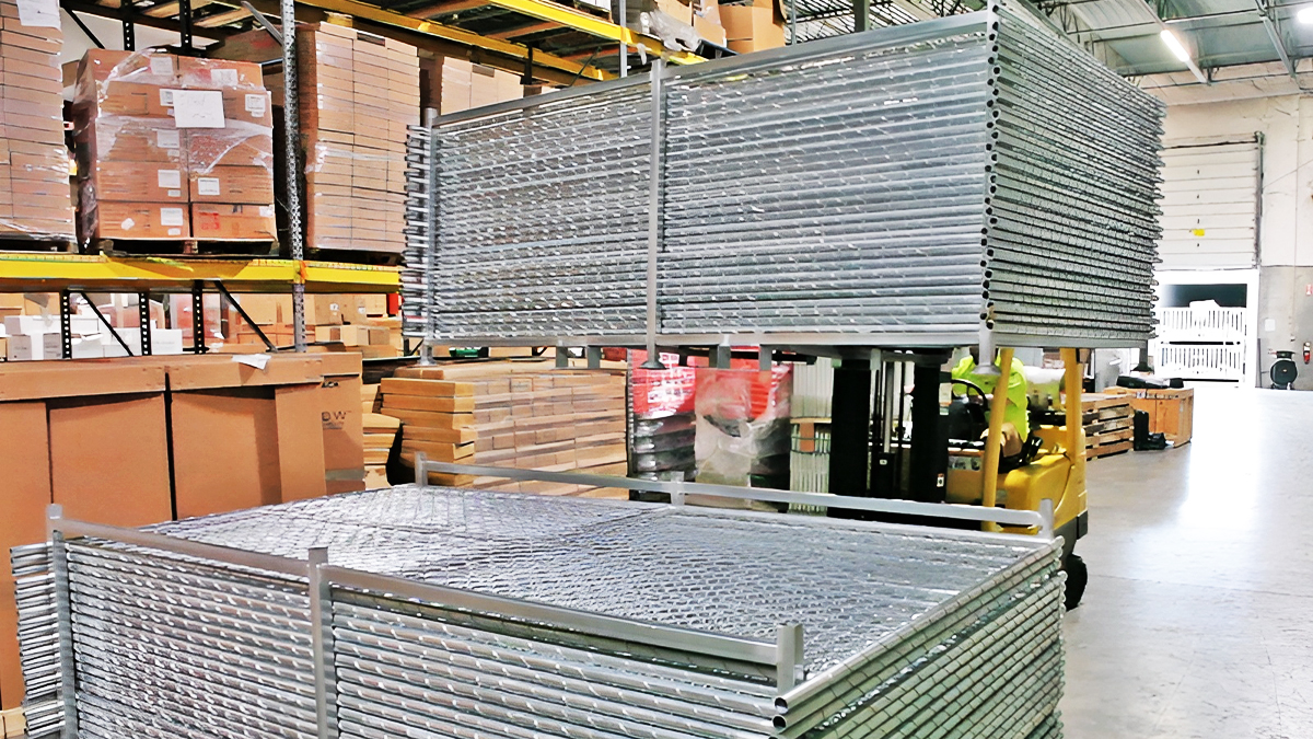 Efficient Logistics for Managing a Temporary Fence Rental Business