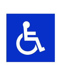 Preformed 40" Handicap Symbol