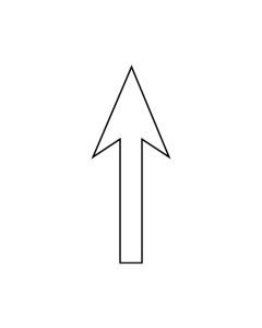 Preformed Straight Arrow