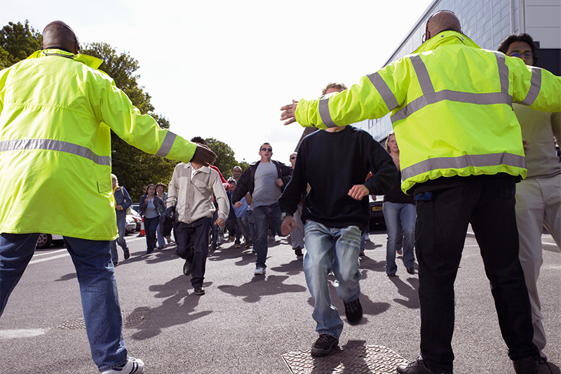 crowd control managers