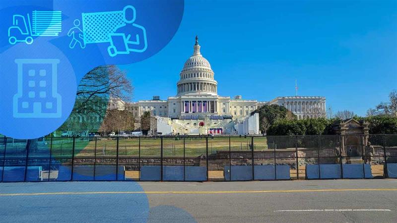 Anti Scale Fence for Temporary High-Security Needs