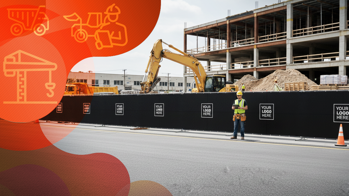 Build Consistent Jobsite Branding With a Custom Privacy Screen