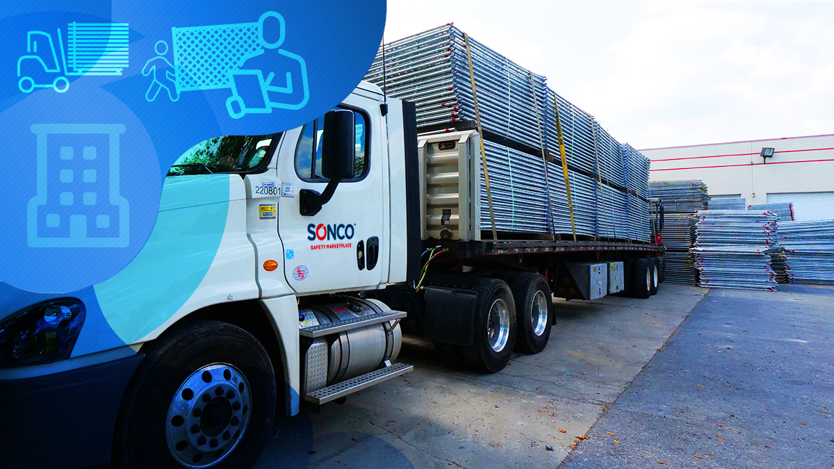 Pickup Process for Temporary Fence Rental Companies