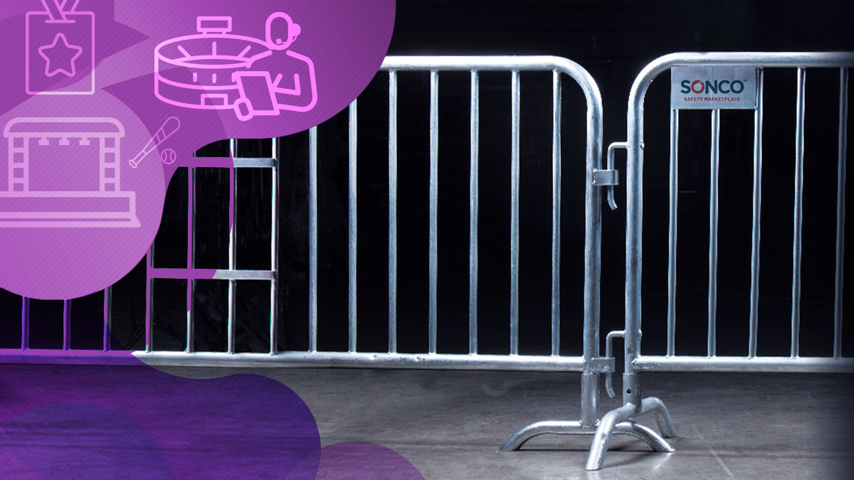Setting Up Steel Barricades