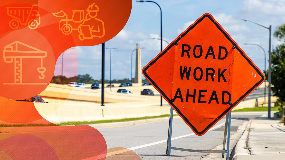 The Meaning of Temporary Road Signs