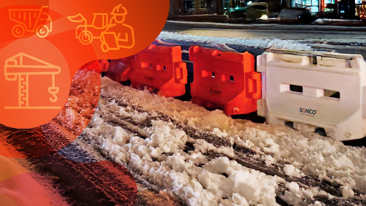 How to Prevent a Water-Filled Barricade from Cracking When Freezing