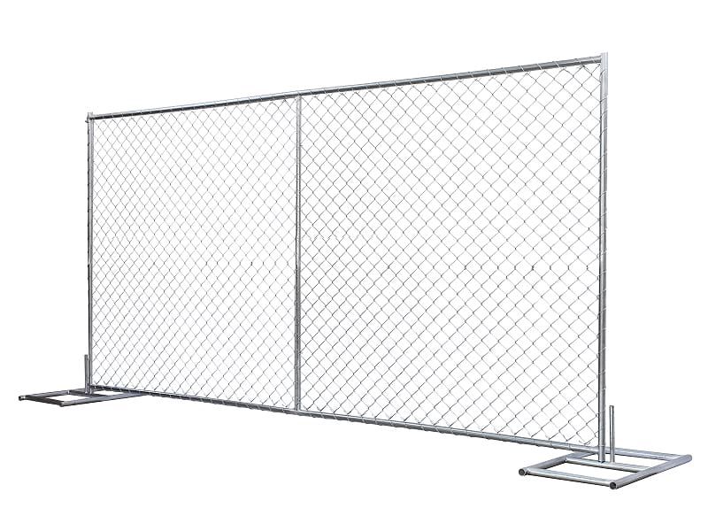 6' x 12' Inline Chain link Temp Fence Panel | Truckload Bundle