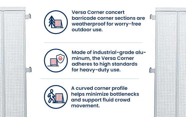 Concert Barricade | Versa Corner | SONCO
