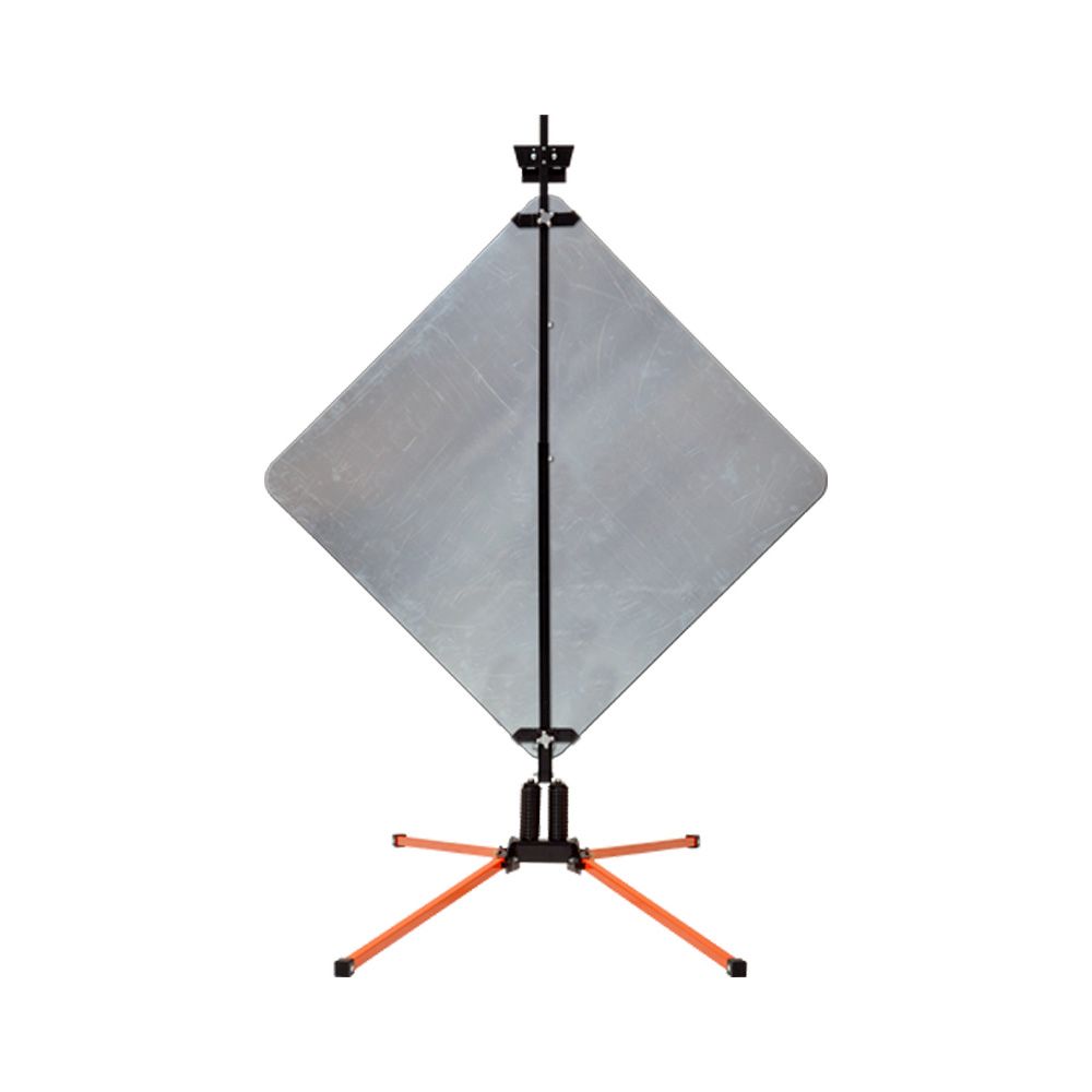 Dual Spring Safety Sign Stand - Bone | SONCO