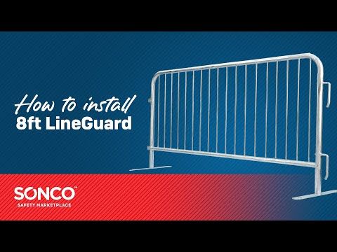その他 VARIABLE BARRICADE NS 8 ft Metal Barricade | Crowd Control Barrier | SONCO