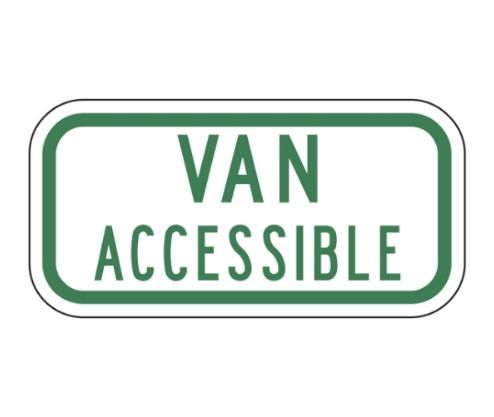 Van Accessible Sign R7-8P | SONCO