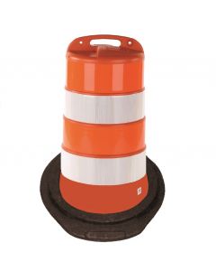 HDPE Channelizer Drum with Weighted Base Truck Load (840 Units)