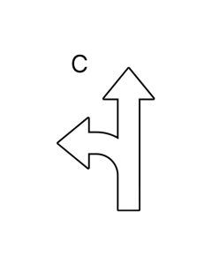 Preformed Combination Arrow Pavement Marking | Tuff-Mark