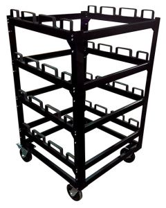 Storage Cart - For Stanchion Posts