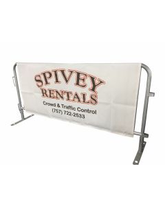 Block 80 Vinyl Barricade Cover | Universal Fit