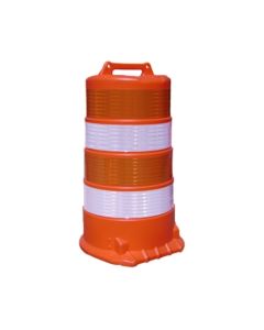 Channelizer Drum with Reflective Sheeting