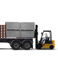 6’ x 12’ Temporary Fence with Anchor Blocks | Truckload