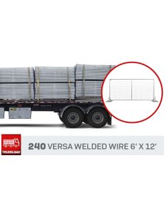 6’ x 12’ Versa Welded Wire Temporary Fence | Truckload