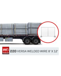 8’x12’ Versa Welded Wire Temporary Fence | Truckload
