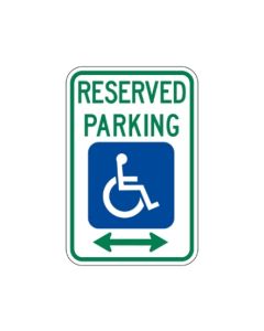 Reserved Parking Sign | R7-8