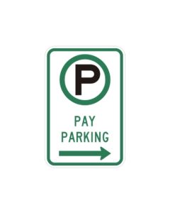 Pay for Parking Sign | Size Options