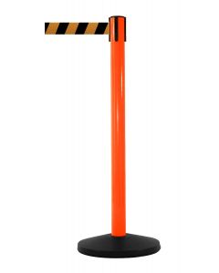 Heavy Duty Hi-Vis Post w/ 13'L Belt | Multiple Options Available