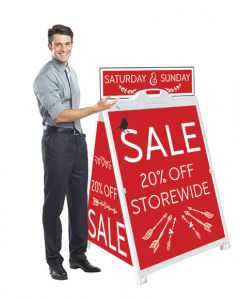 The Billboard  XL A-Frame Sign 