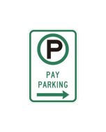 Pay for Parking Sign | Size Options