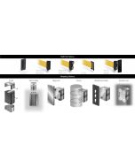 Wall Mounted Retractable Belt 13'L | Multiple Options Available