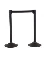 Black Post w/ 11'L Extra Wide Belt | Multiple Options Available 