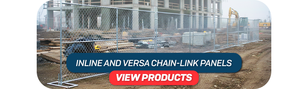 chain-link temporary fencing