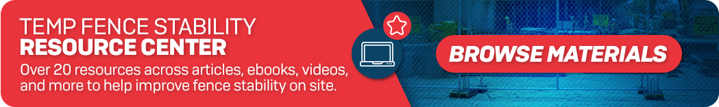 fence calculator temp fence stability resource center