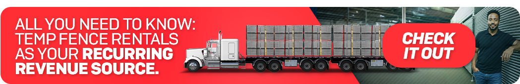 Temp Fence Rentals Recurring Revenue